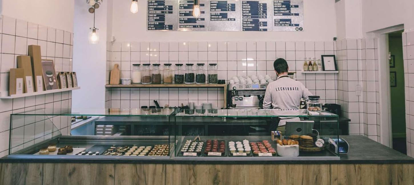 Cakes and patisserie at Leckerbaer, Copenhagen.