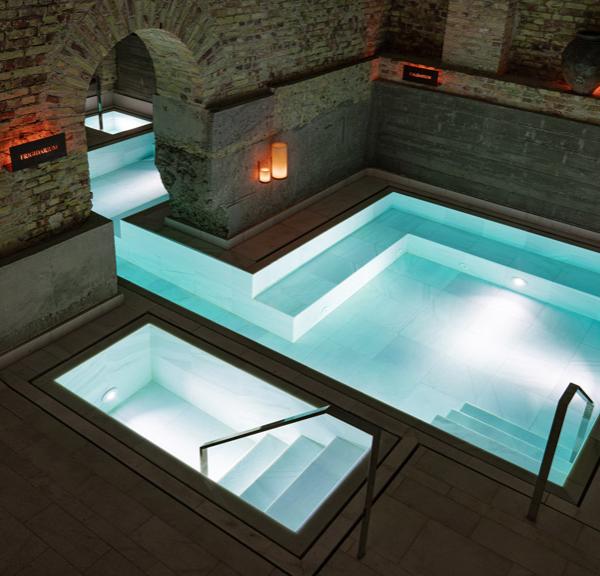 Spa hos AIRE Ancient Baths på Hotel Ottilia i Carlsberg Byen